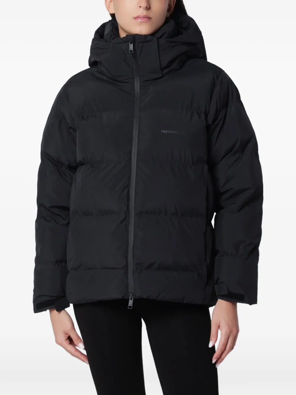 Tretorn Arctic hooded puffer jacket - Noir Tretorn Arctic hooded puffer jacket - Noir