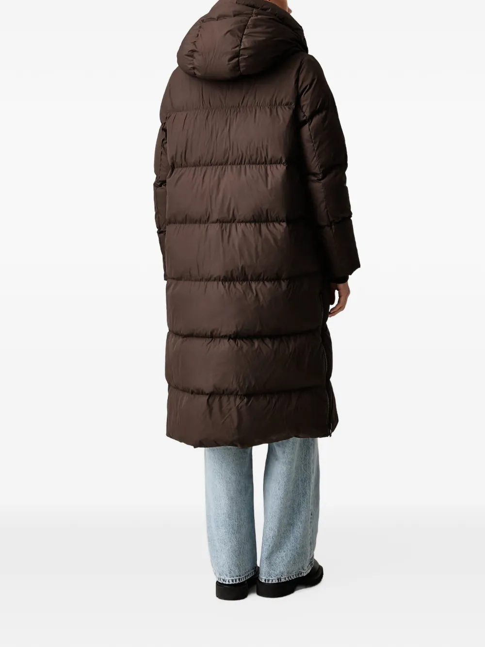 Marc O'Polo quilted hooded jacket Bruin
