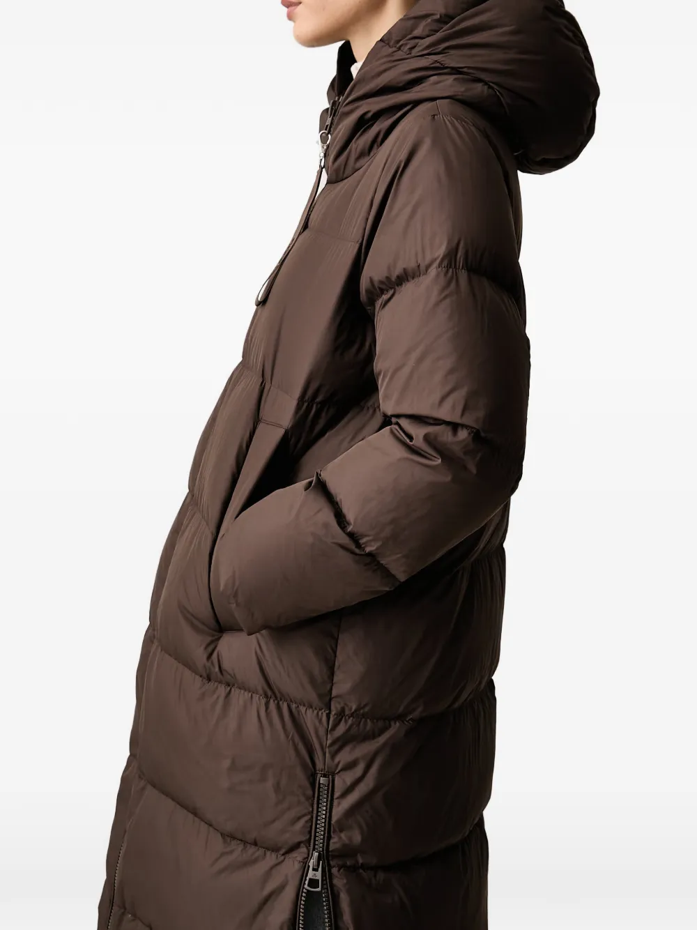 Marc O'Polo quilted hooded jacket Bruin