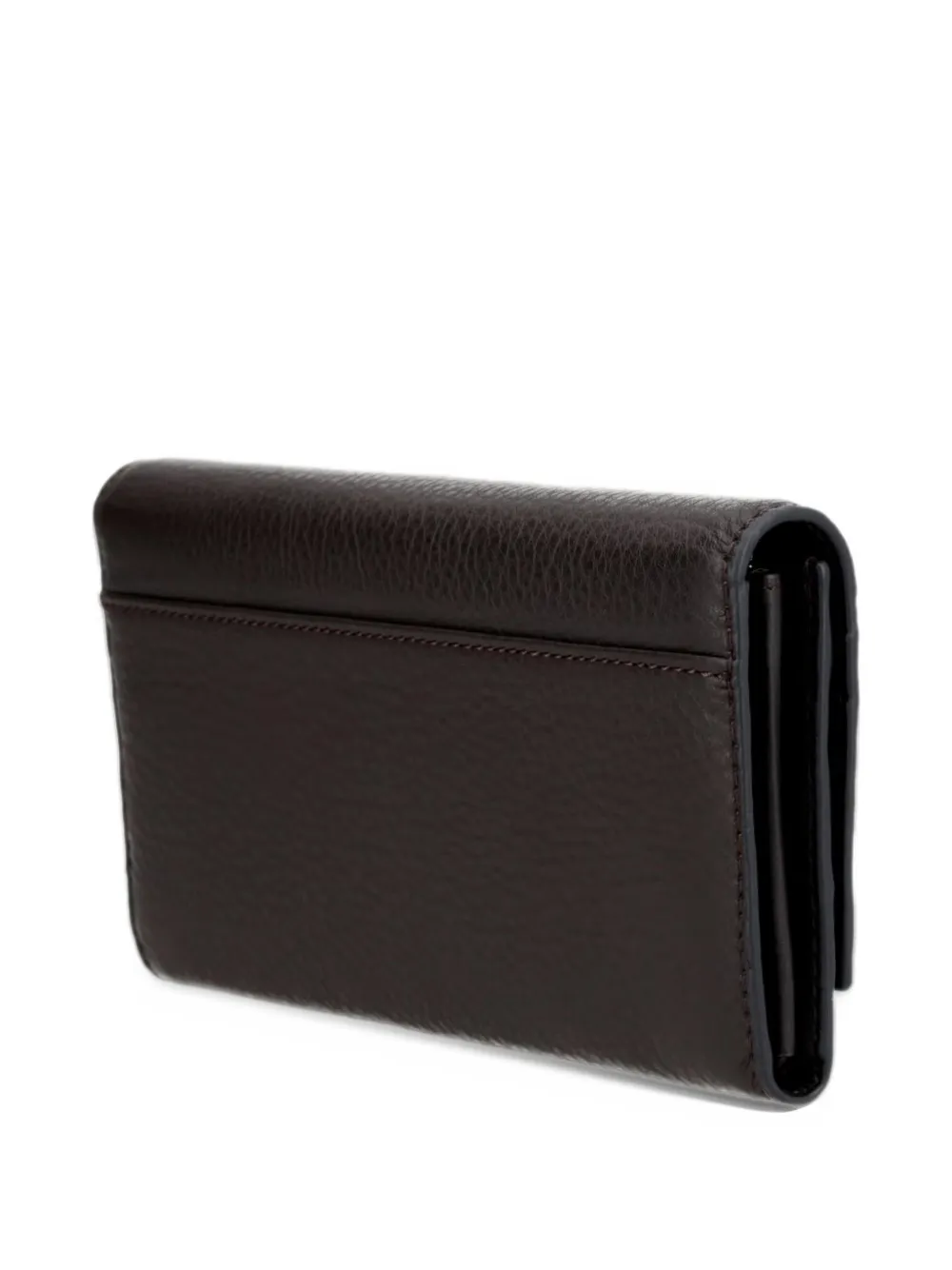 Marc O'Polo Jessie logo-debossed grained wallet Bruin