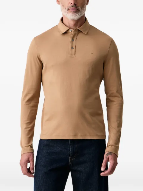 Michael Kors long-sleeved polo shirt in cotton