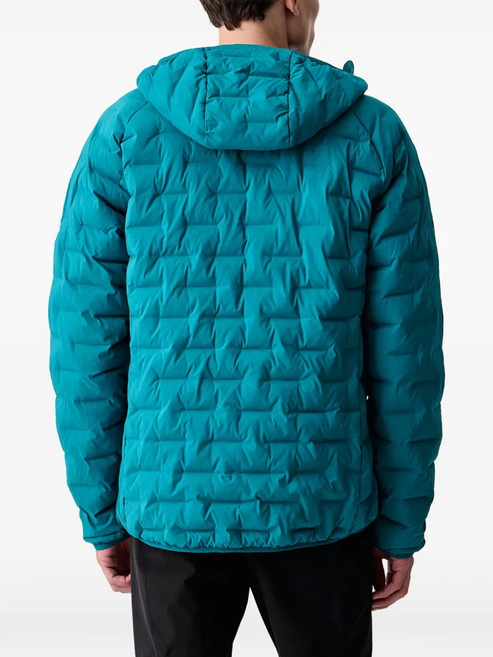 Mammut quilted hooded jacket Blauw