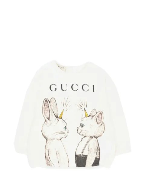 Gucci Kids logo-print sweatshirt