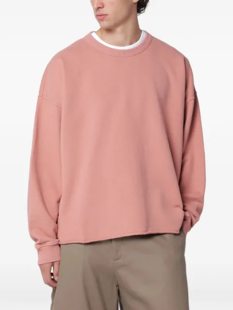 YMC Studio raw-edge sweater