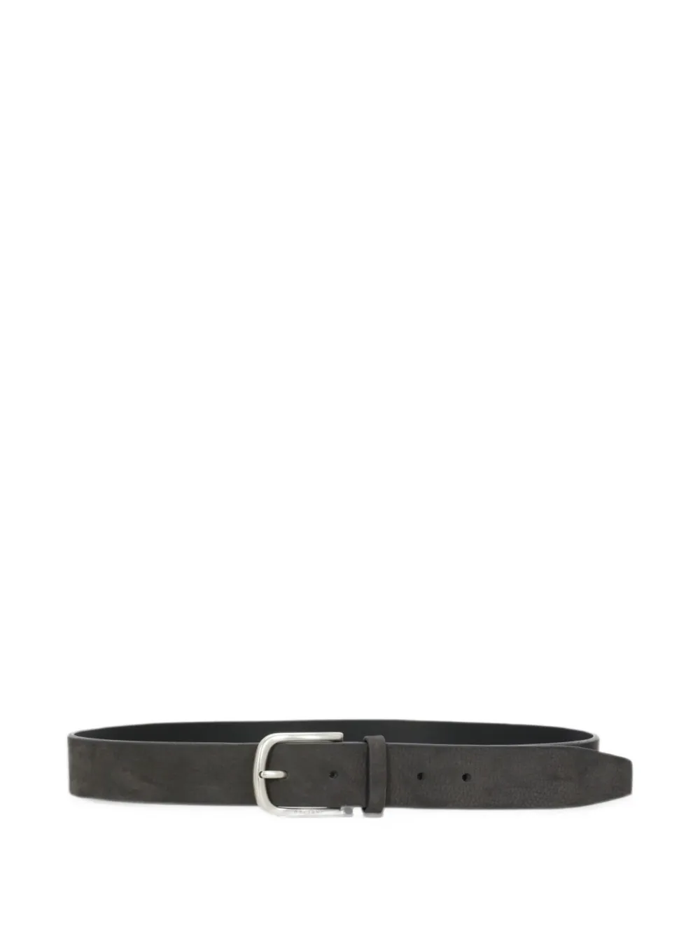 Orciani buckle-fastening leather belt - Grigio