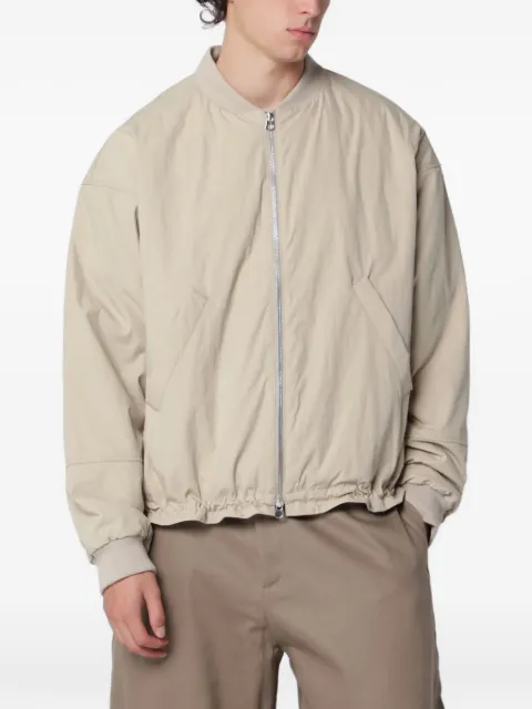 YMC Basement zip-up bomber jacket