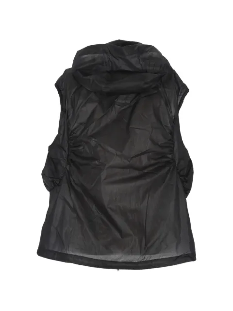 Optimistic runners hooded sleeveless gilet