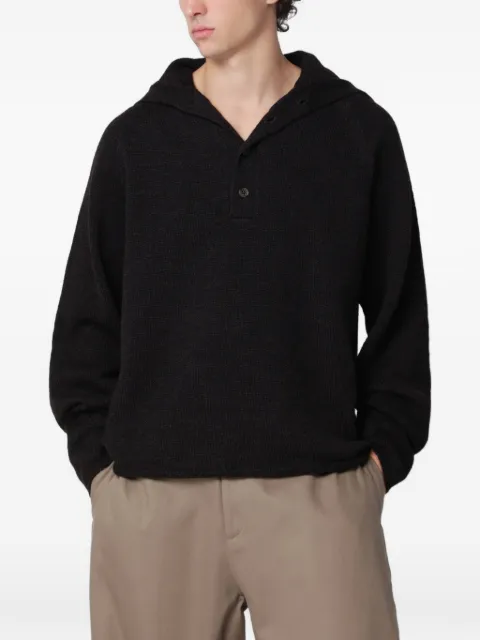 YMC Runaway sailor-collar wool sweater