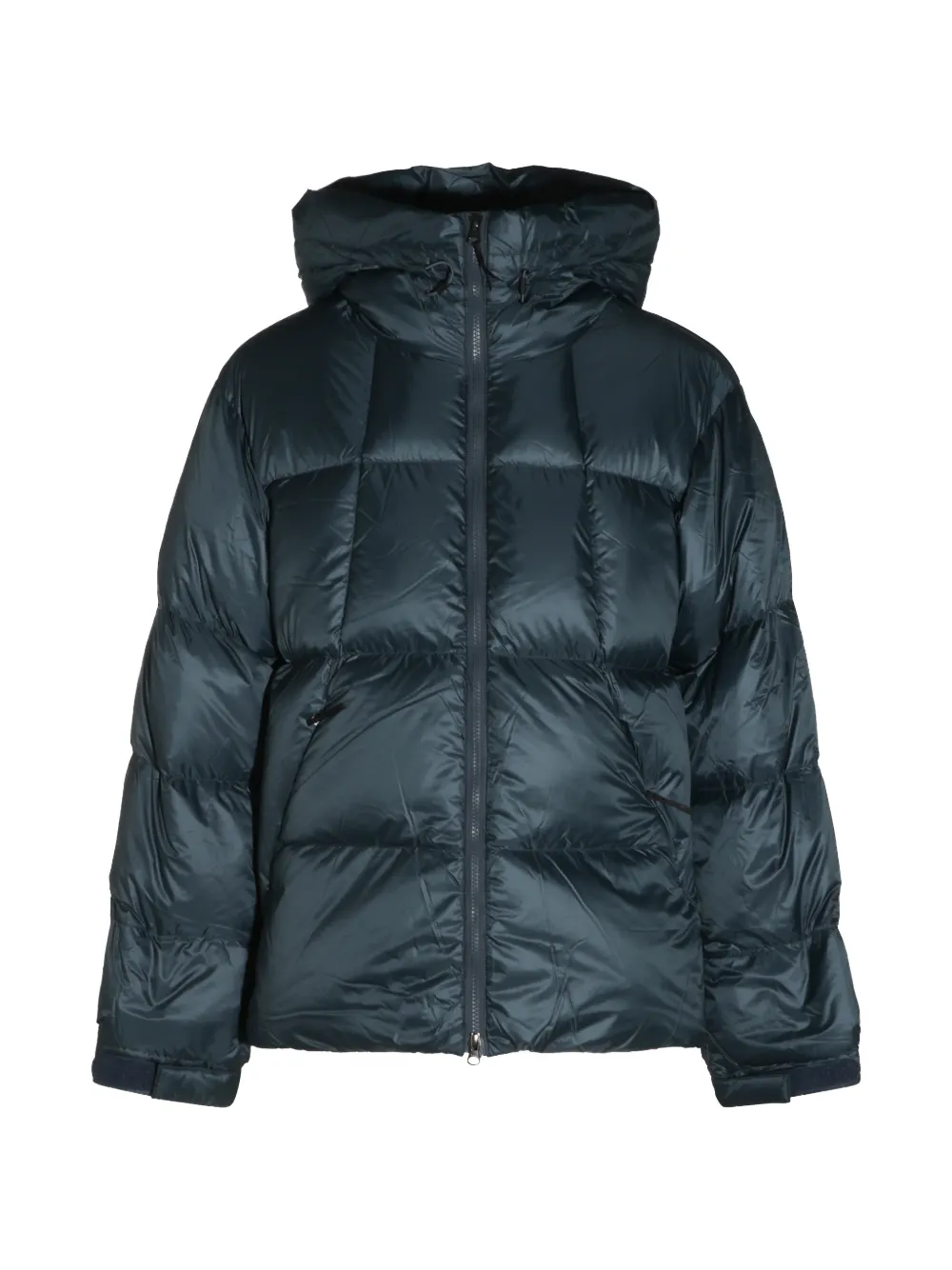 Goldwin Crystallite hooded quilted coat - Blu