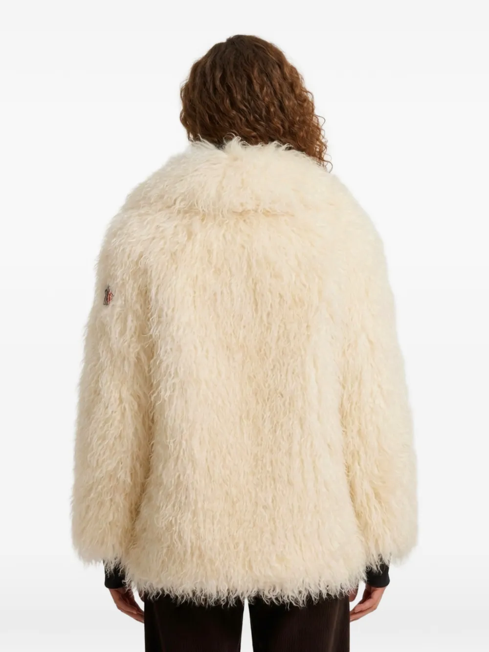 Moncler Grenoble Malencos faux-fur jacket Beige