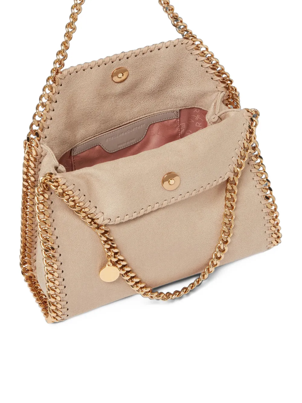 Stella McCartney Falabella mini tote bag Beige