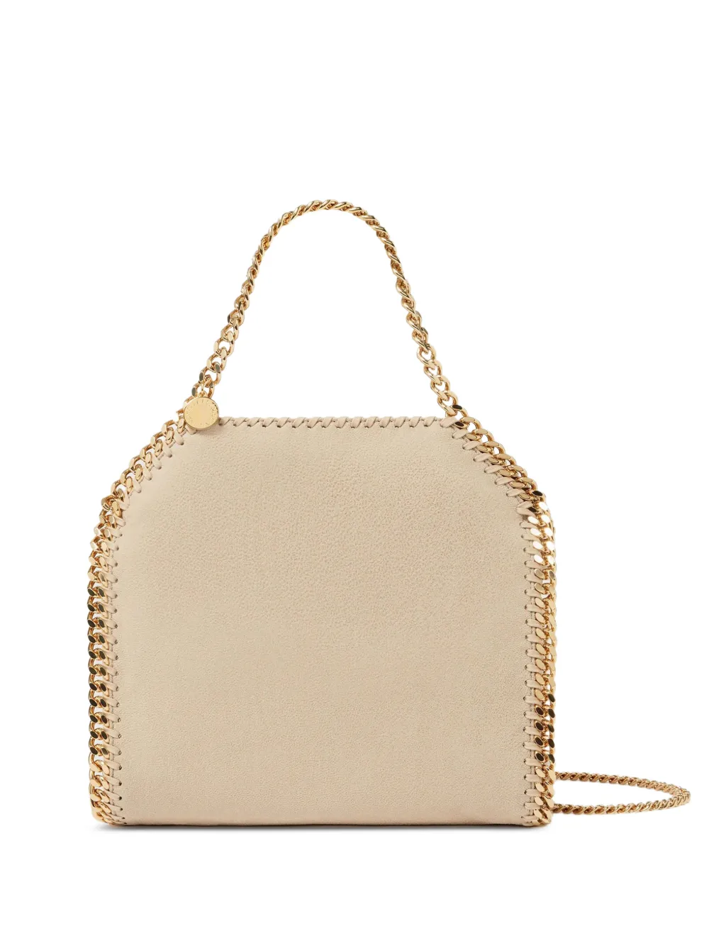 Stella McCartney Falabella mini tote bag - Toni neutri