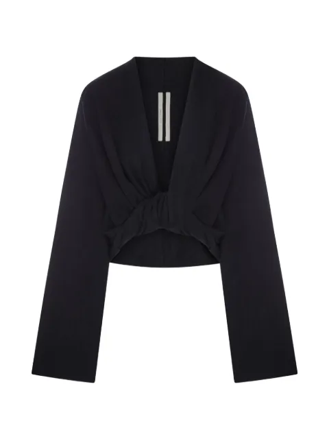 Rick Owens draped cropped top
