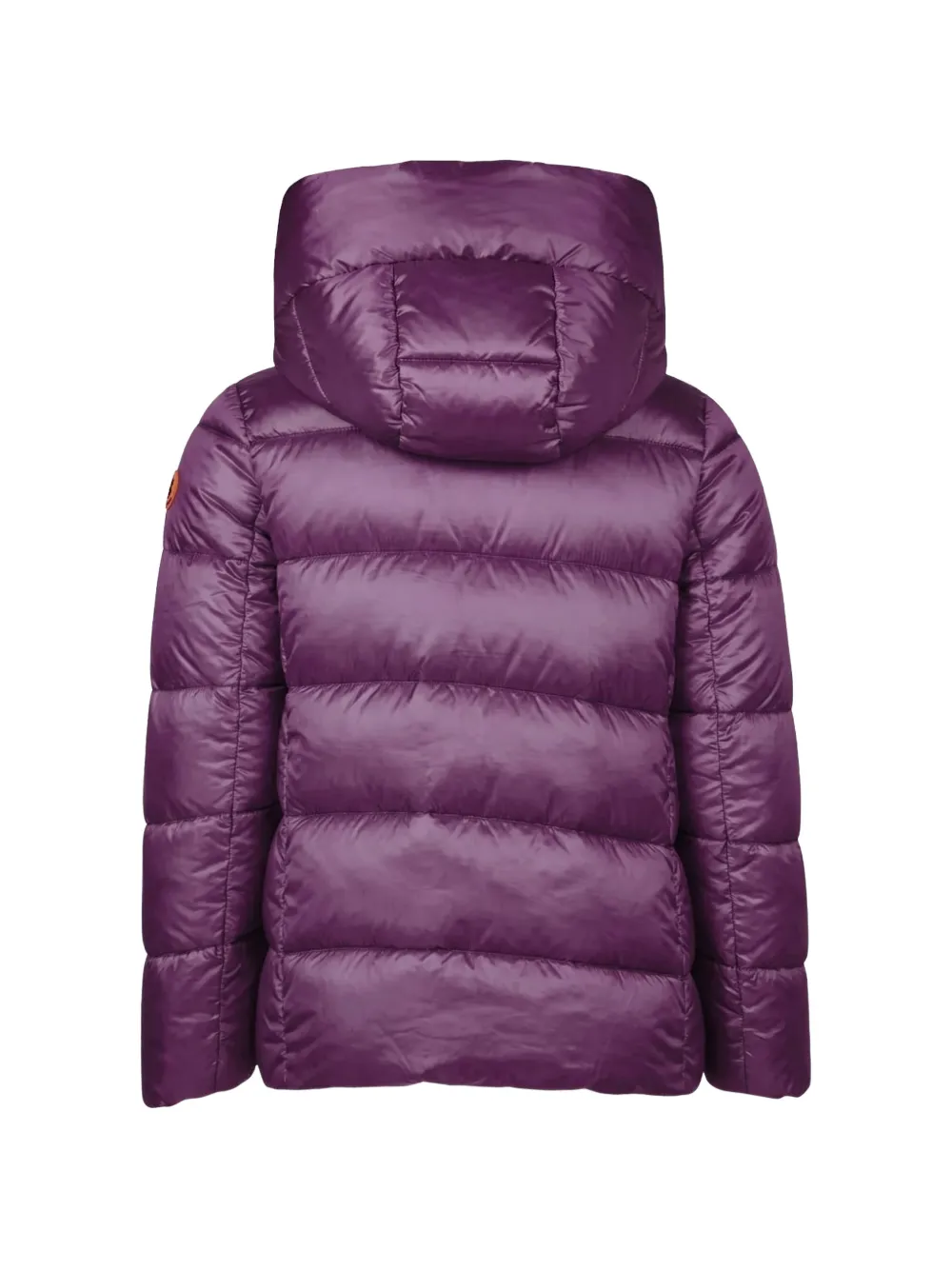 Save The Duck Kids hooded padded coat Paars