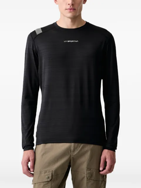 La Sportiva logo-print long-sleeved T-shirt