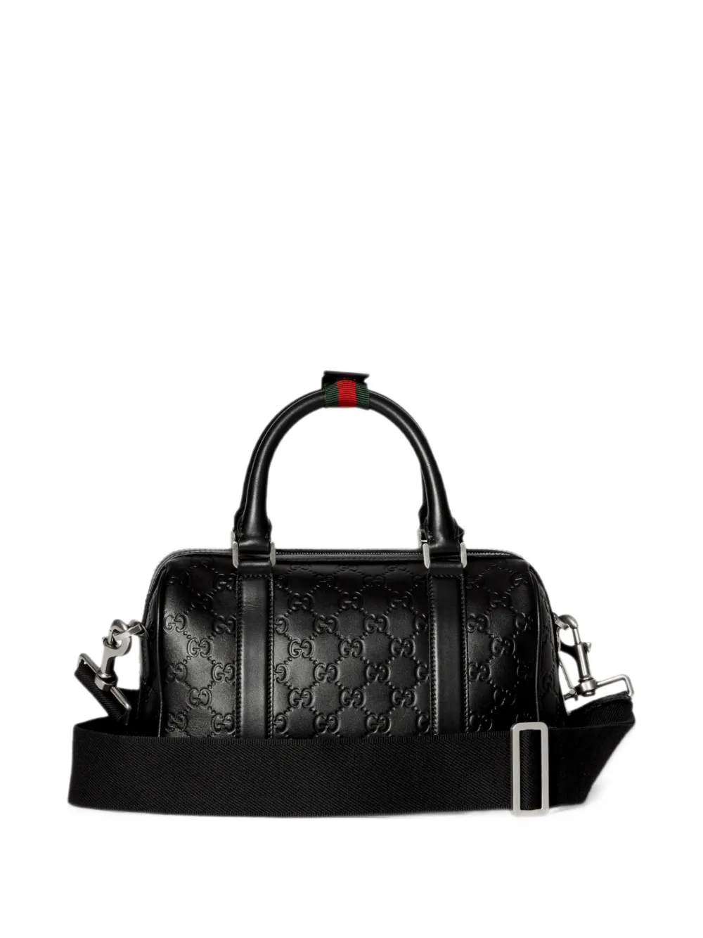 Gucci GG Emblem small duffle bag - Black