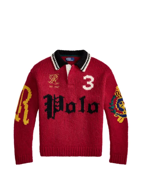Polo Ralph Lauren relaxed-fit polo-collar jumper