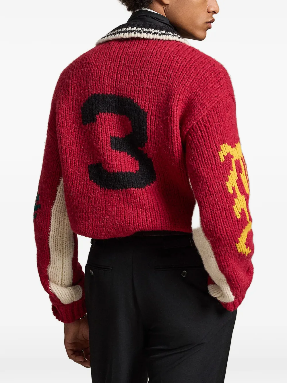 Polo Ralph Lauren relaxed-fit polo-collar jumper Rood
