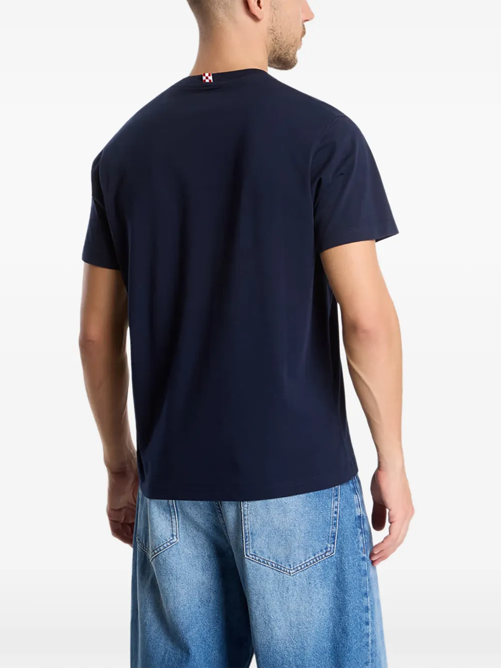 MC2 Saint Barth embroidered Arnott T-shirt Blauw