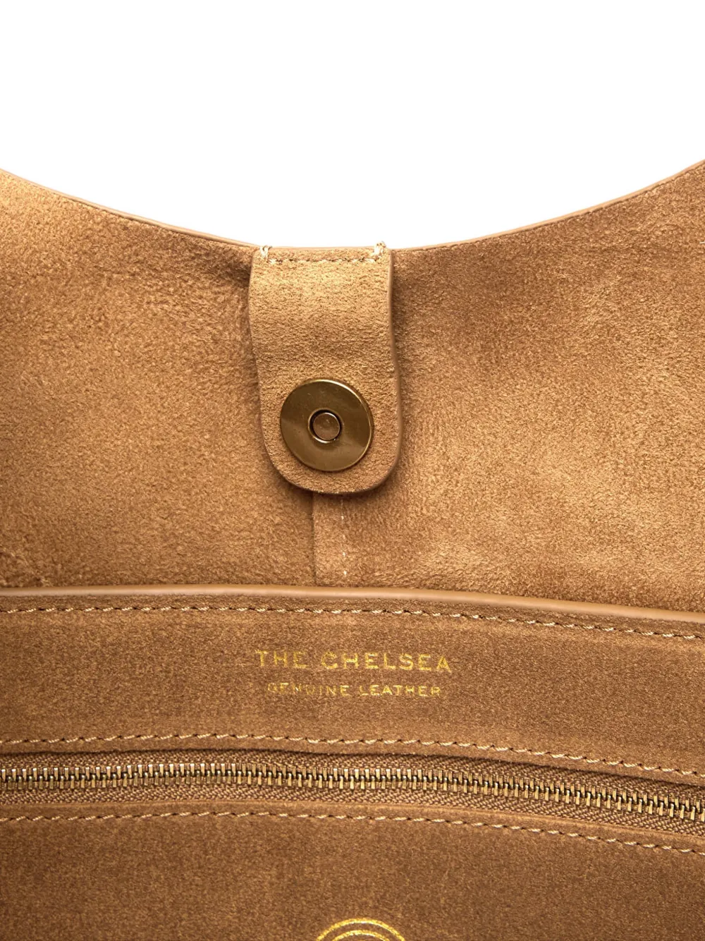 Kurt Geiger London large Chelsea slouch bag Beige