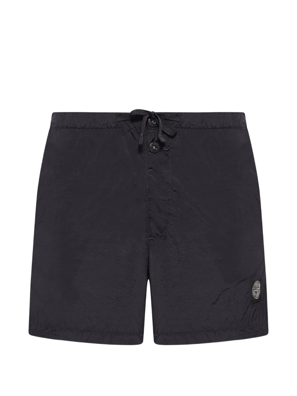 Stone Island B100003 Nylon-Metal in Econyl swim shorts Zwart