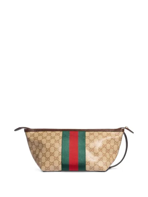 Gucci small GG toiletry case with Web