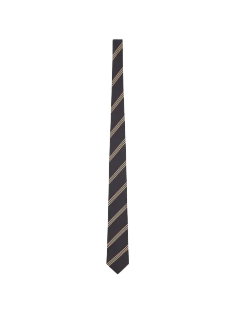 Lardini striped silk tie