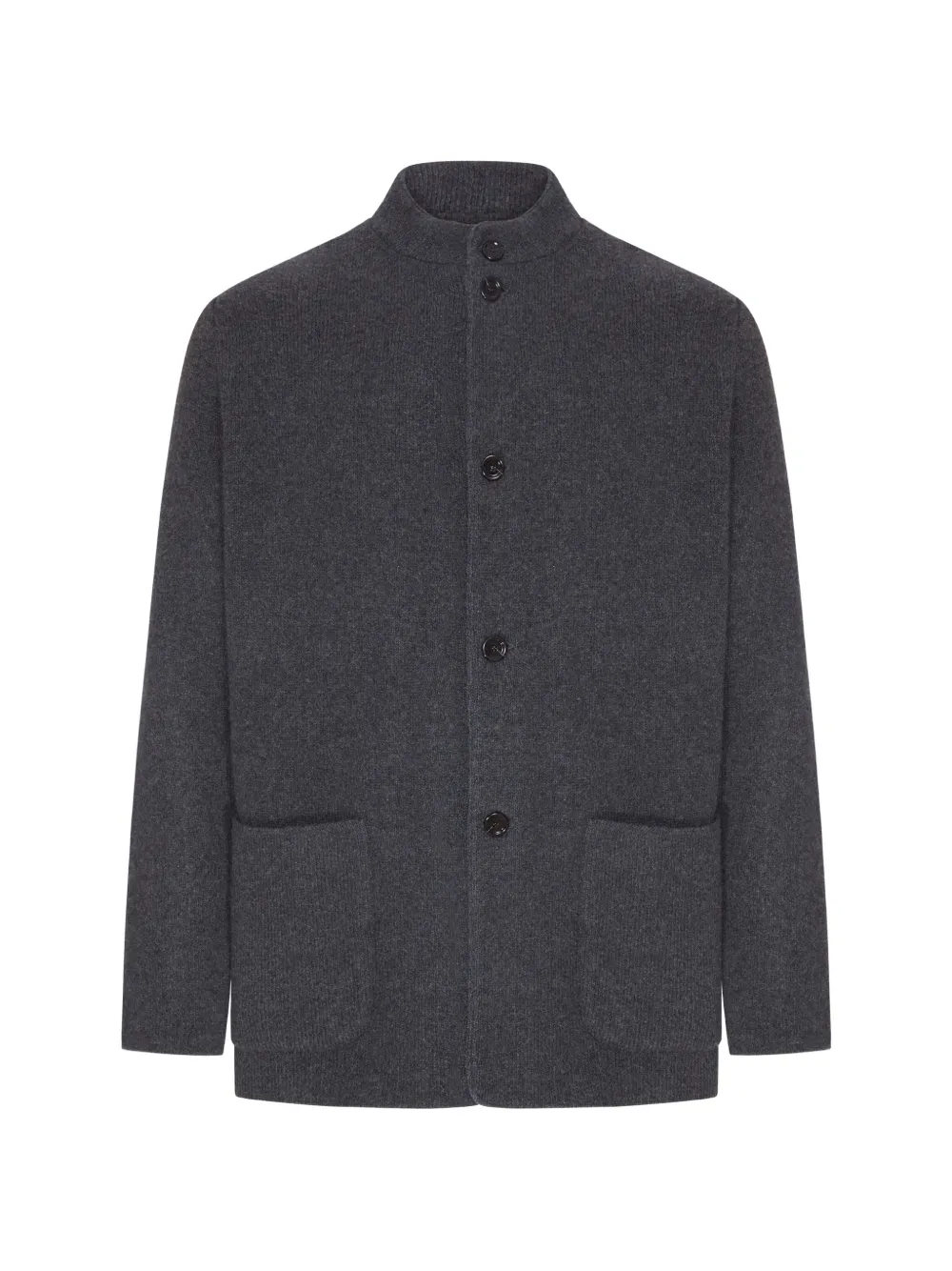 Lardini button-up cashmere cardigan Grijs