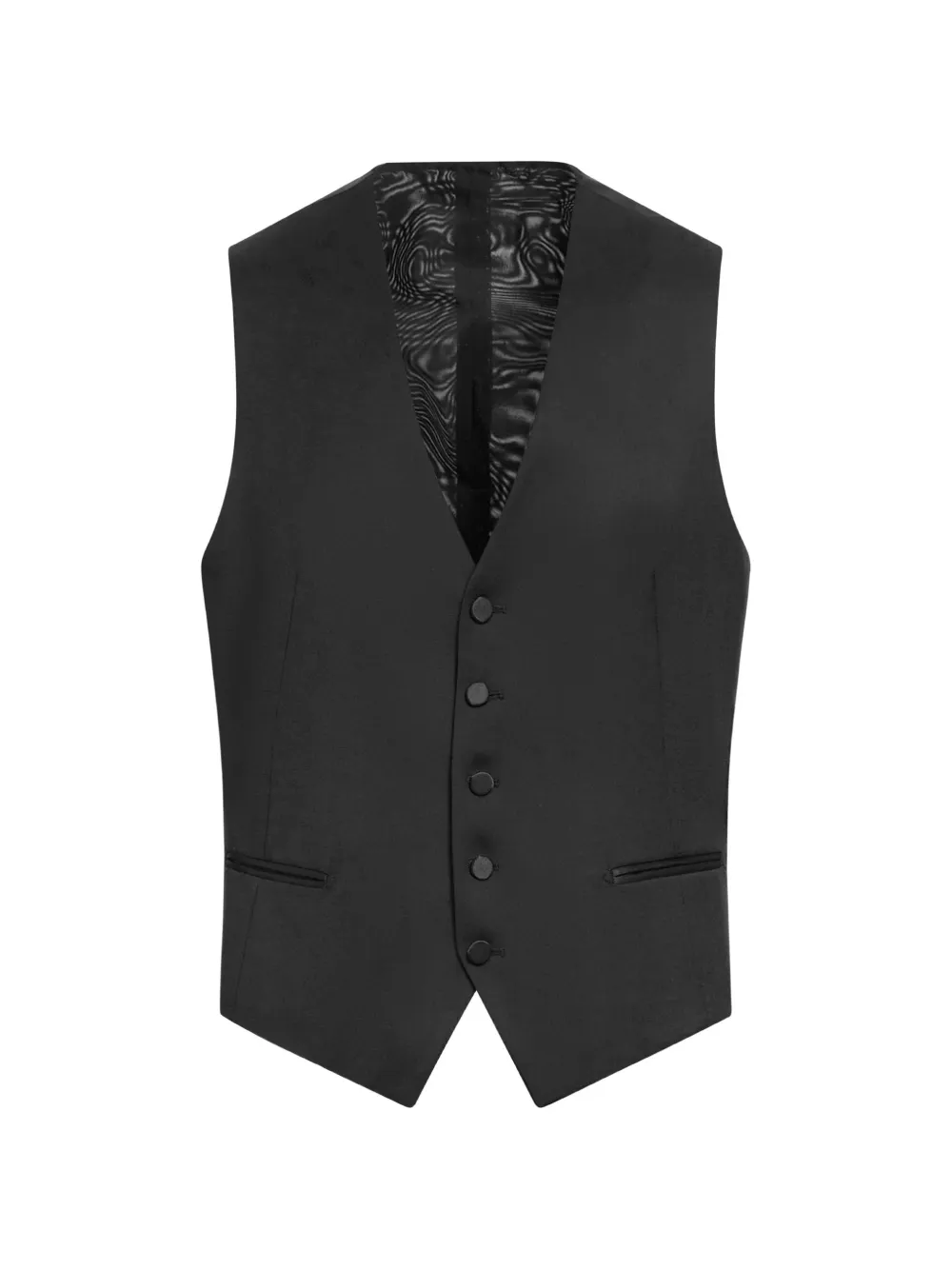 Tagliatore satin-lapel tuxedo suit (set of three) Zwart