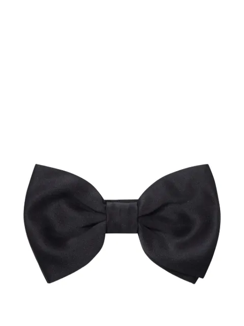 Tagliatore satin bow tie