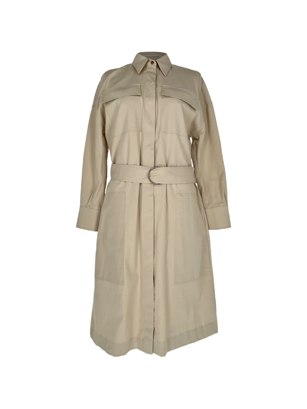Brunello Cucinelli Vintage belted trench coat - Neutrals