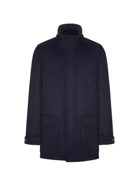Brunello Cucinelli high-neck field coat