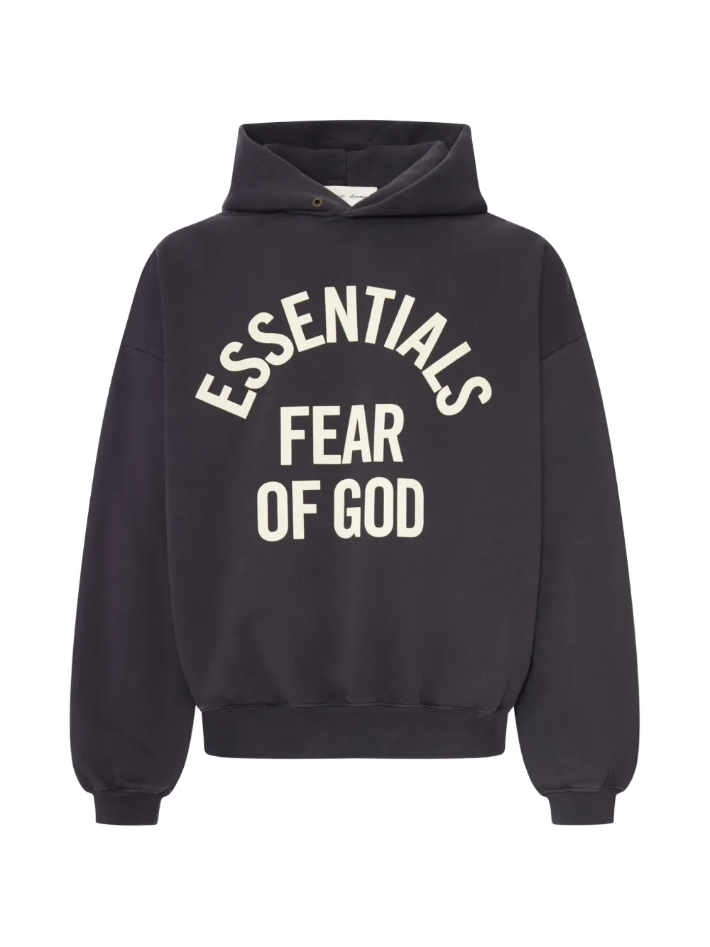 FEAR OF GOD ESSENTIALS Campus 90s hoodie Zwart