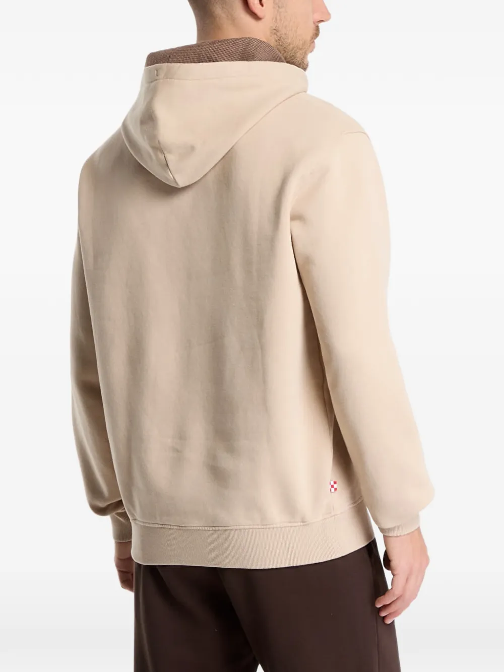 MC2 Saint Barth logo-patch hoodie Beige