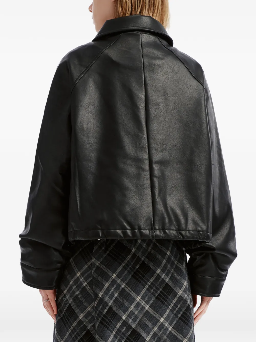 b+ab Jack met trekkoord en raglan mouwen Zwart