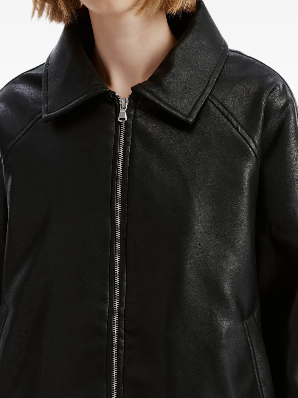 b+ab Jack met trekkoord en raglan mouwen Zwart