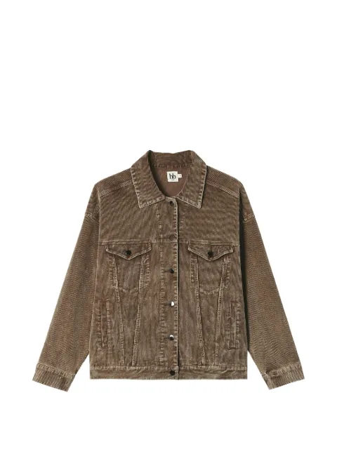 b+ab corduroy-effect jacket