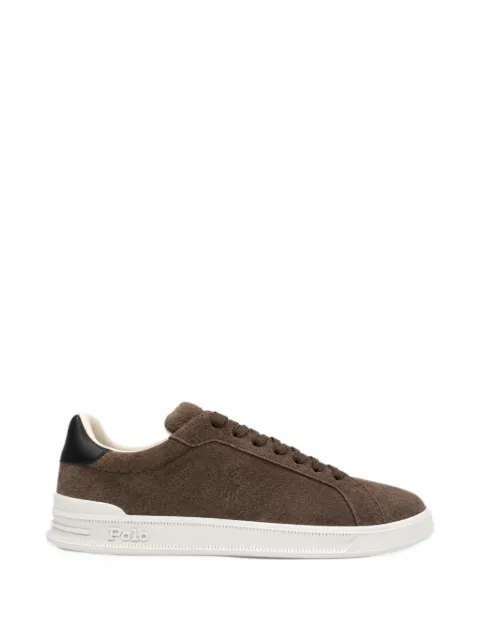 Polo Ralph Lauren suede logo-embroidered sneakers
