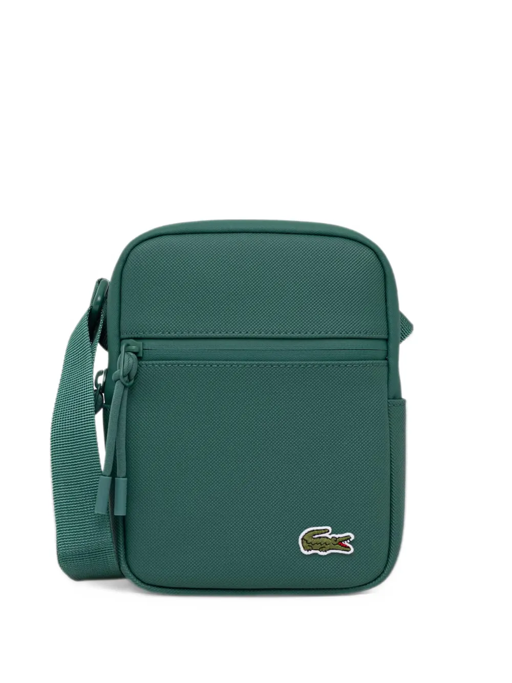 Lacoste small LCST slimline satchel - Verde