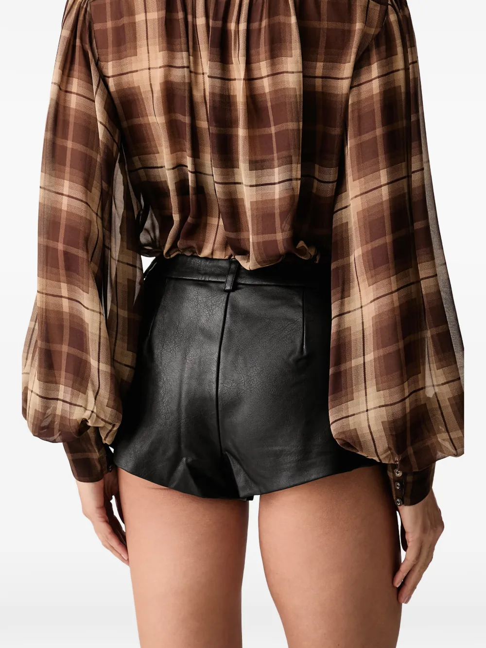 Bardot Jayla belt-loops shorts Zwart