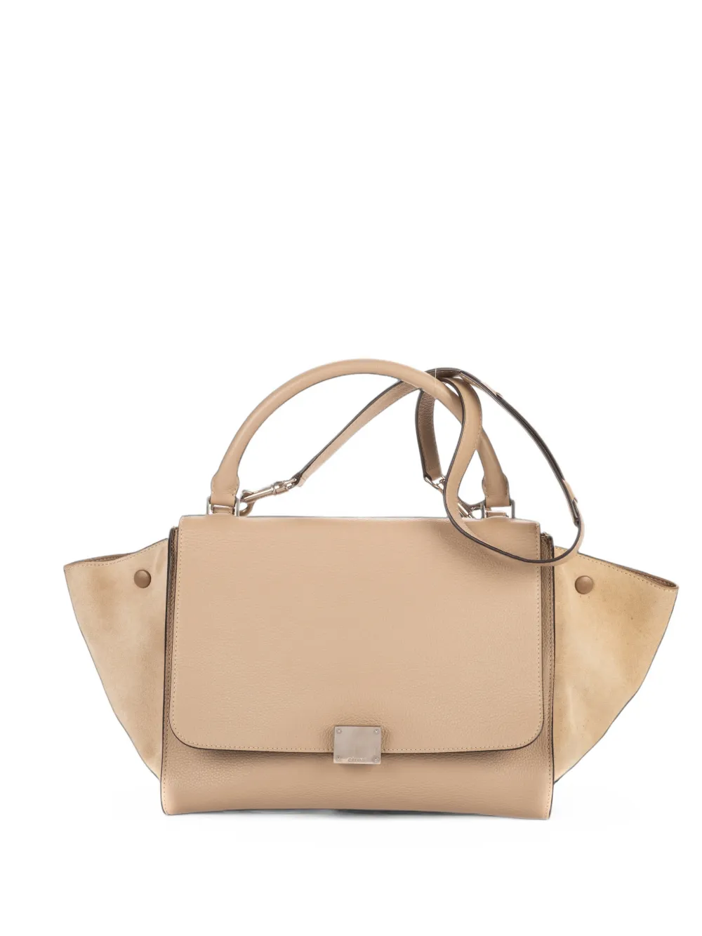 Celine Pre-Owned medium Trapeze shoulder bag - Toni neutri