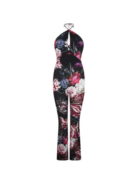 Roberto Cavalli Fiammingo floral-print jumpsuit
