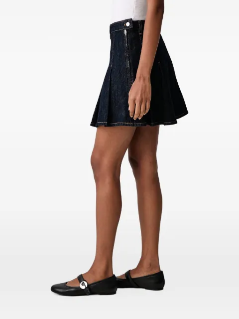 Lacoste pleated denim skirt