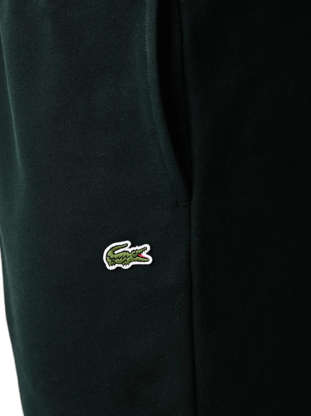 Lacoste logo-patch track pants Groen