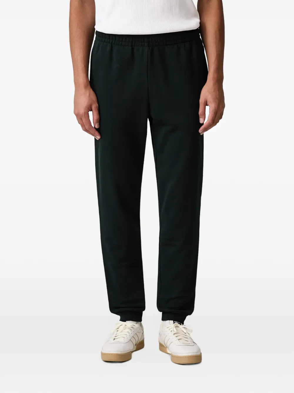 Lacoste logo-patch track pants Groen