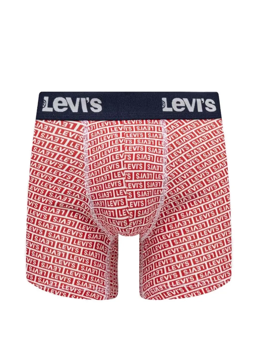 Levi's logo-waistband boxer briefs (set of seven) Rood