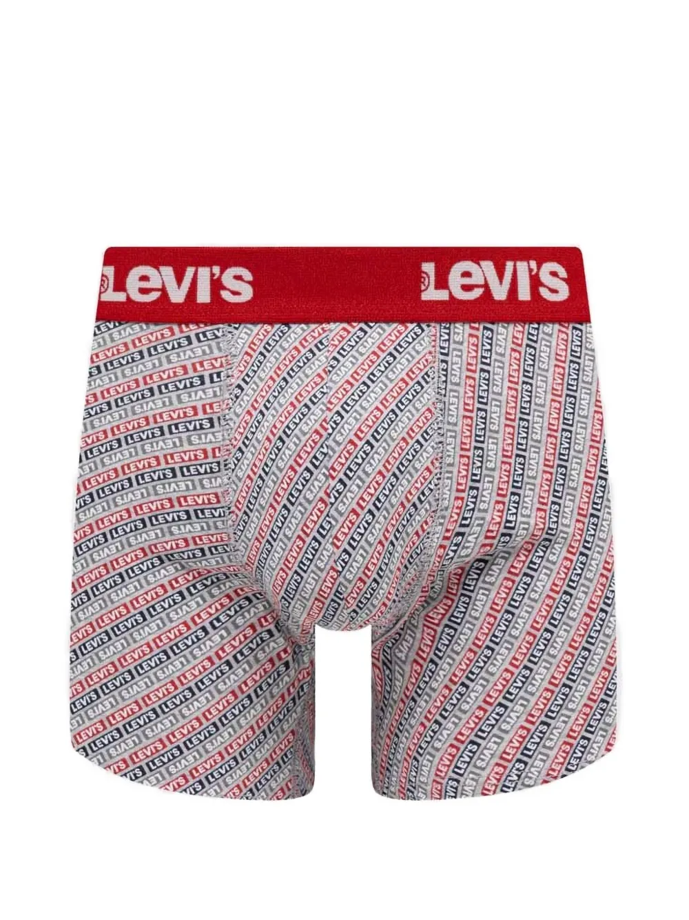 Levi's logo-waistband boxer briefs (set of seven) Rood