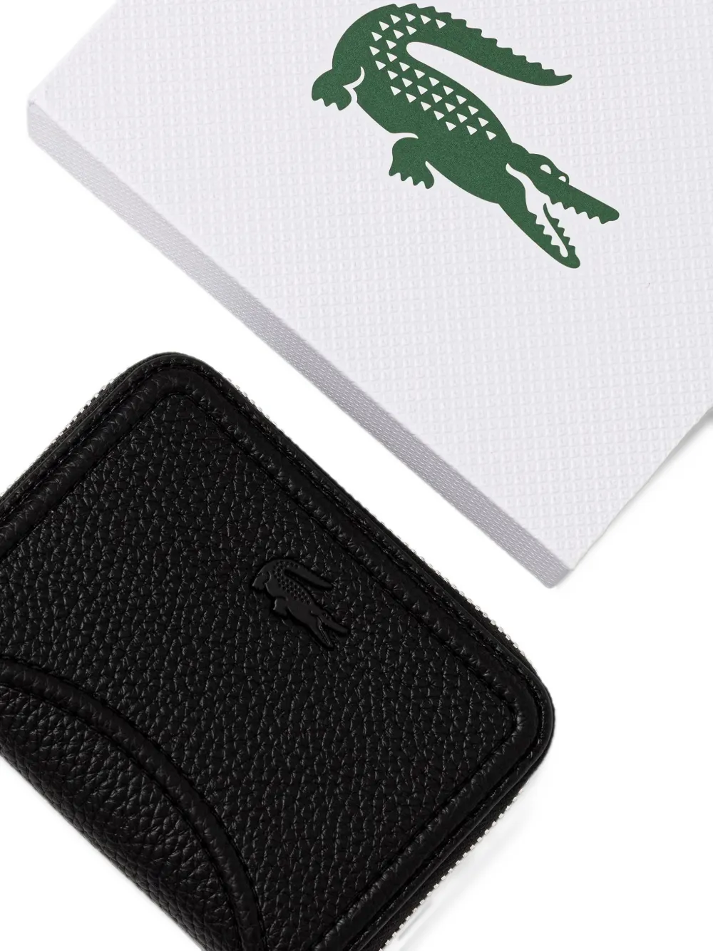 Lacoste everyday club zipped coin purse Zwart