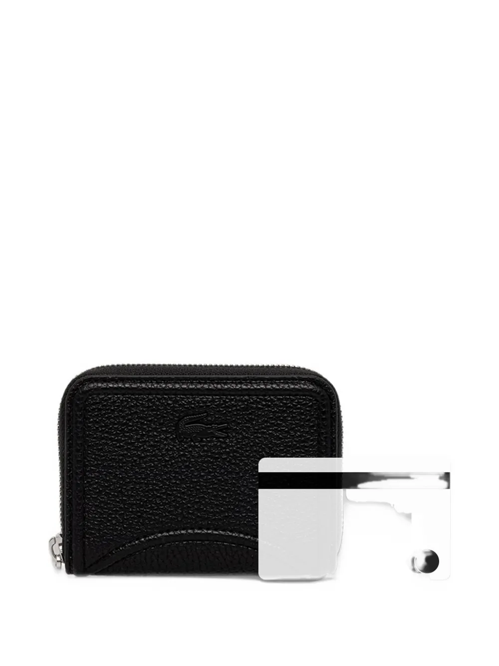Lacoste everyday club zipped coin purse Zwart