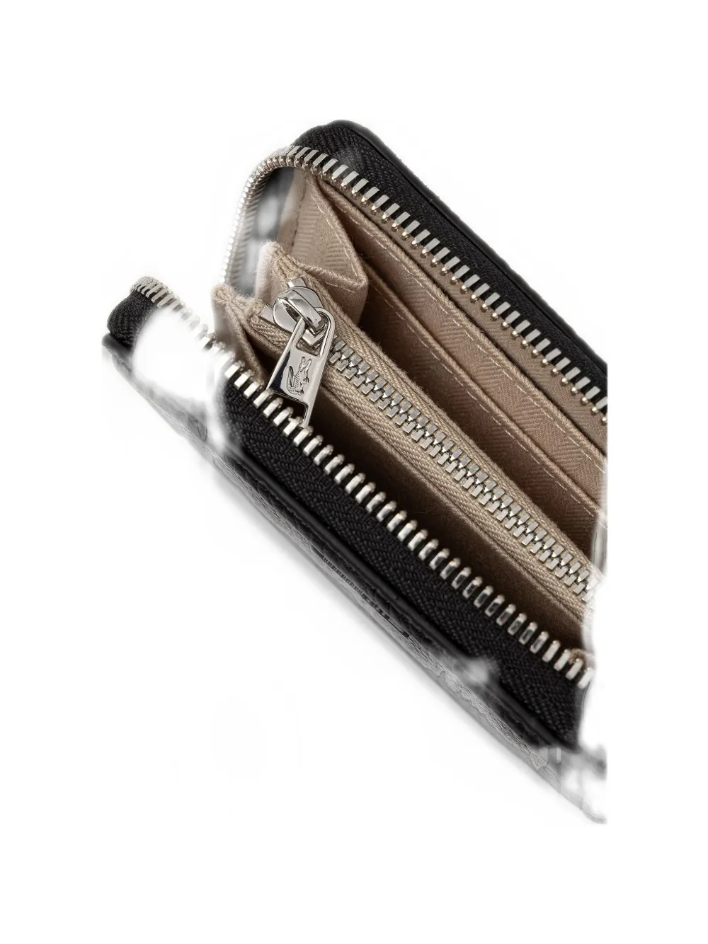 Lacoste everyday club zipped coin purse Zwart
